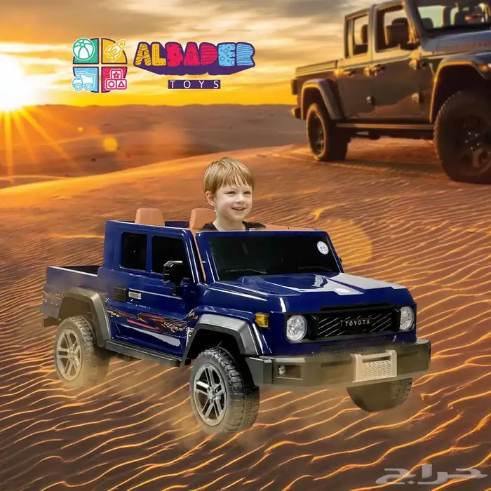 سيارة كهربائية للأطفال بقوة 12V - سياره اطفال بتصميم شاص 16