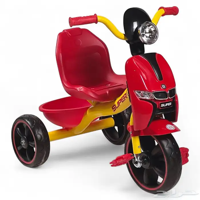 سيكل ثلاث كفرات تصميم رياضي مميز - دراجه ثلاثية العجلات 18