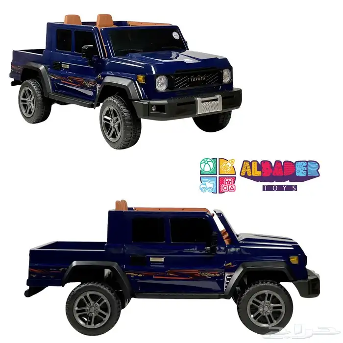 سيارة كهربائية للأطفال بقوة 12V - سياره اطفال بتصميم شاص 17