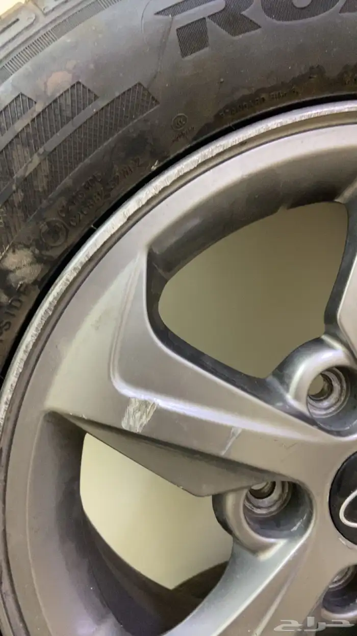 اعرض لكم كفرات انترا 16 ديزل مع جنوط 1