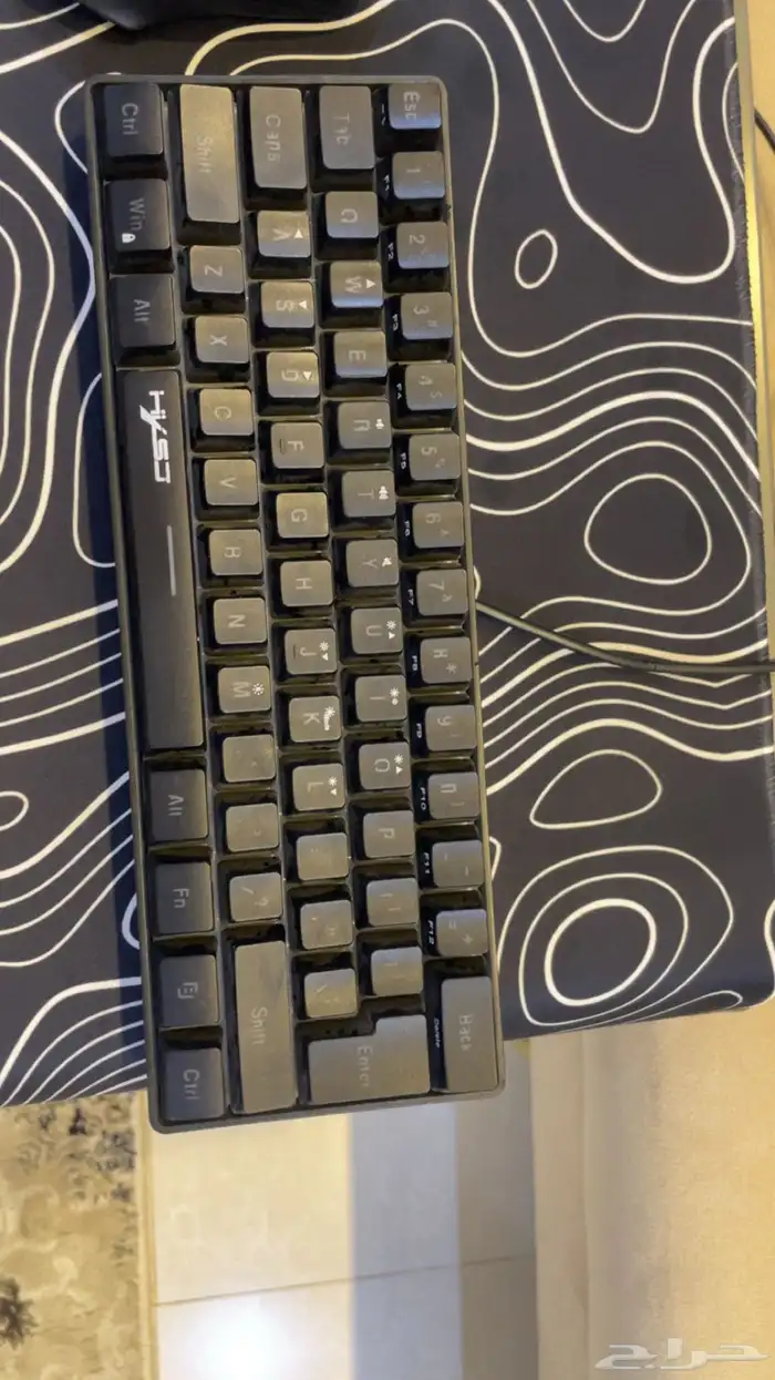 ماوس و كيبورد نضيف و جديد الاستعمال اسبوعين 1