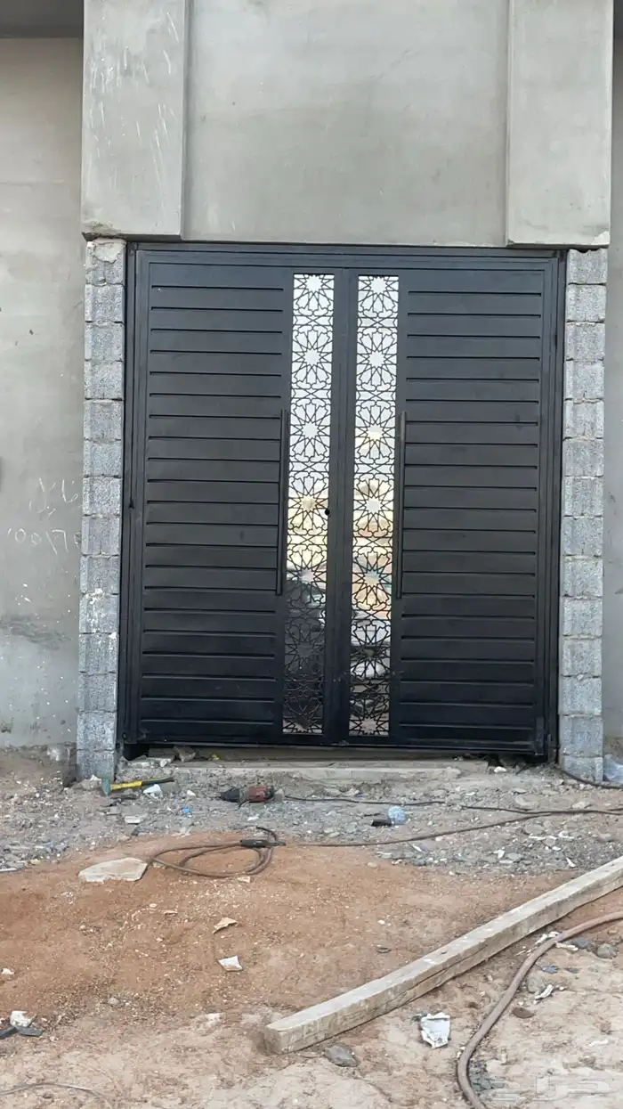 باب حديد دربزان ليزر  راميت 44