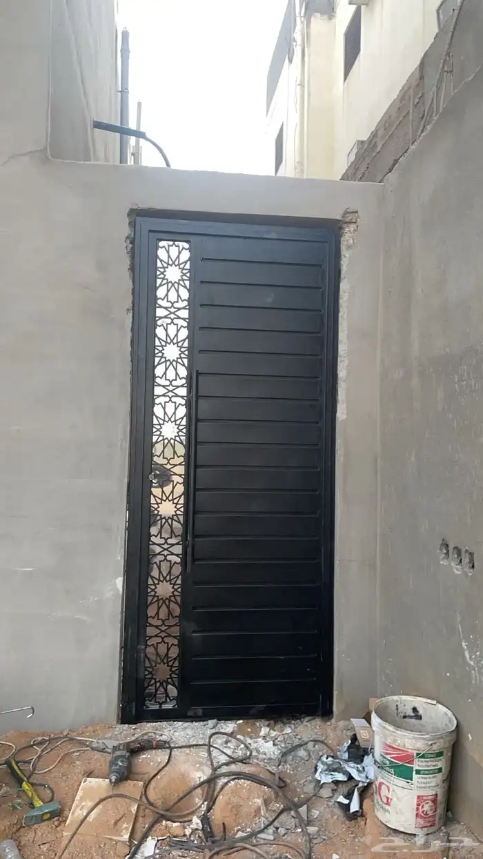 باب حديد دربزان ليزر  راميت 46