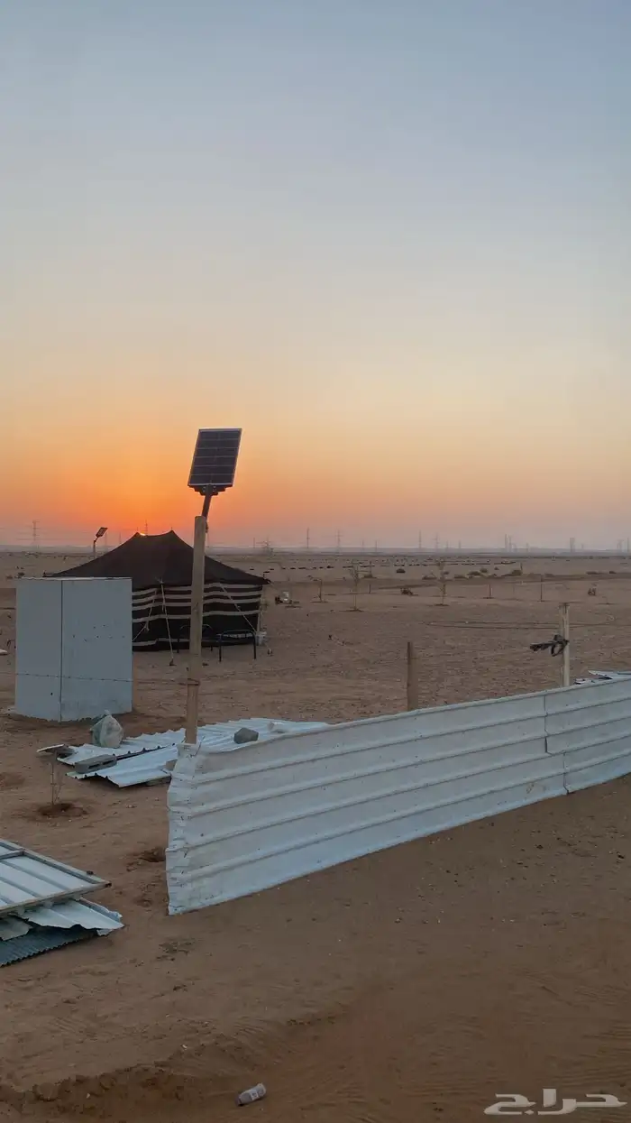 مخيم للبيع على طريق مبايض 3