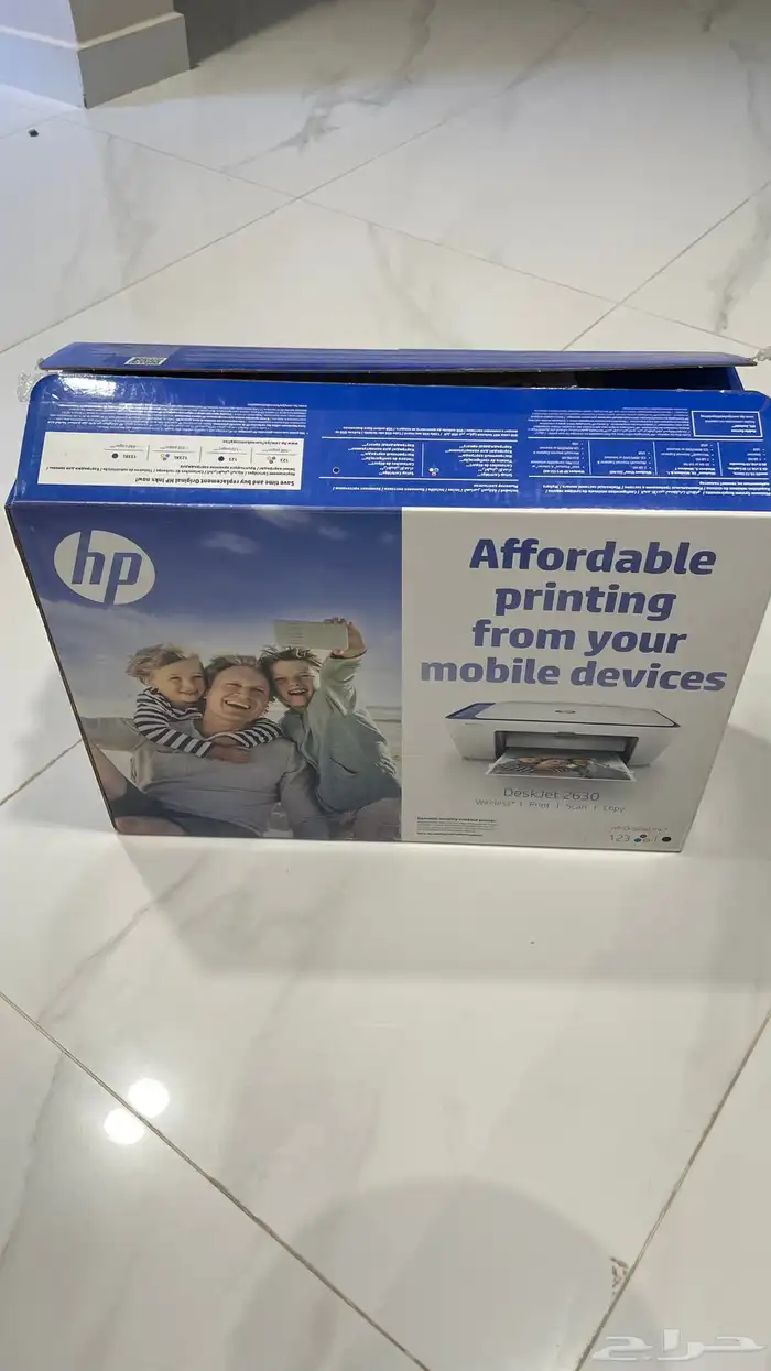طابعه ملونه ماركه hp DeskJet 2630 جديده 0