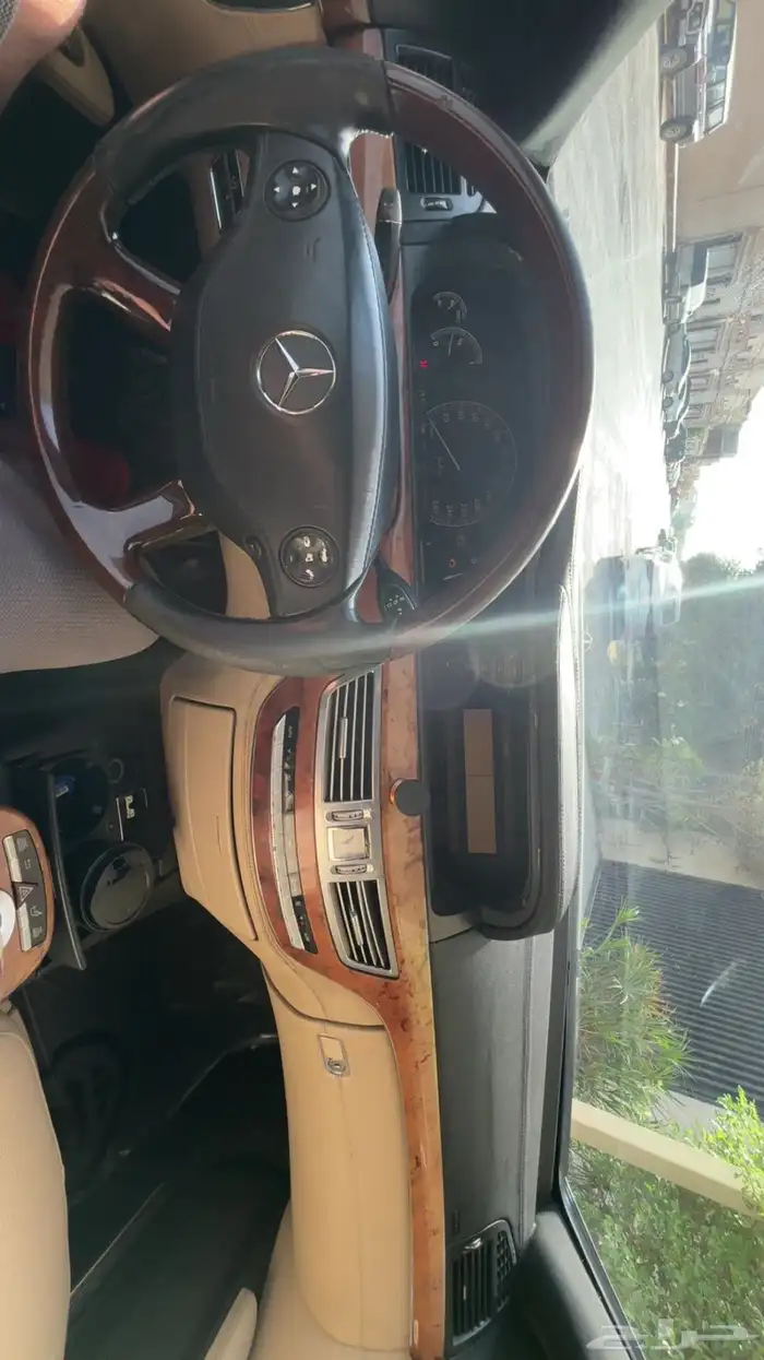 مرسيدس S500 2006 بحاله ممتازه 8