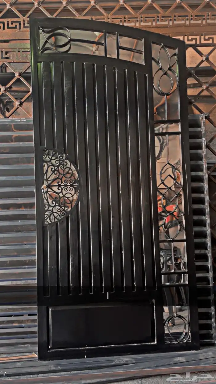 باب حديد دربزان ليزر  راميت 25