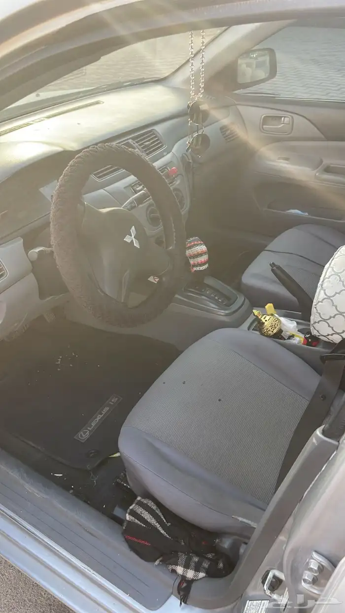 لانسر موديل 2010 في حائل قير اتومتك مكينا على الشرط 4