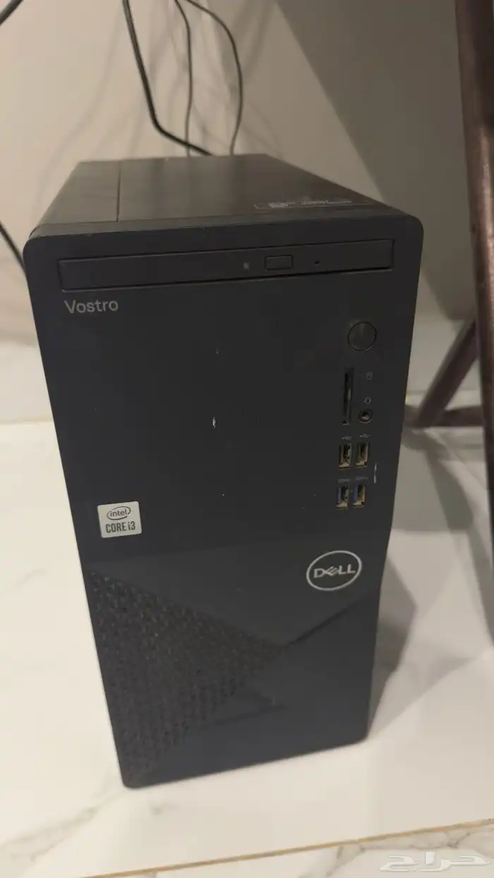 جهاز كمبيوتر مكتبي مع ملحقاته وطابعة فواتير وقارئ باركود 1