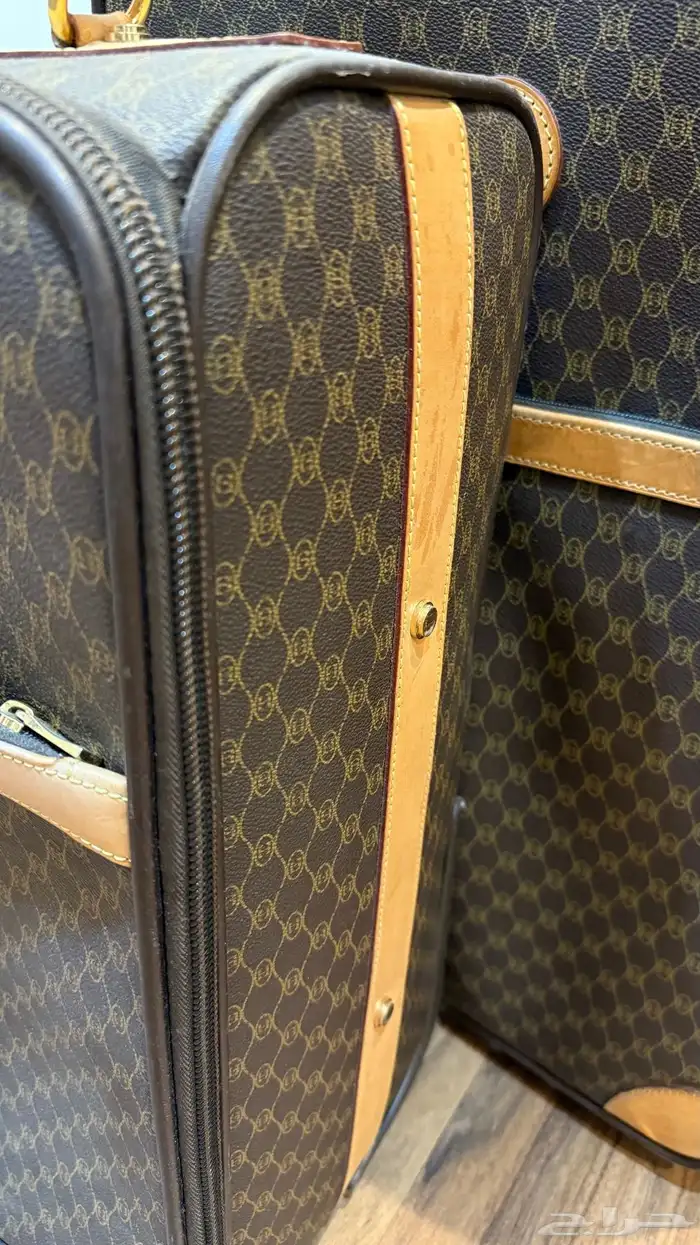 طقم شنط سفر جلدية فاخرة 1