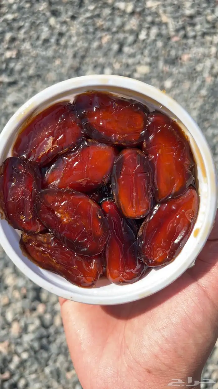 تمر علب فول كفو ونضيف ومنقا حبه حبه وشغل معليه كلم 0