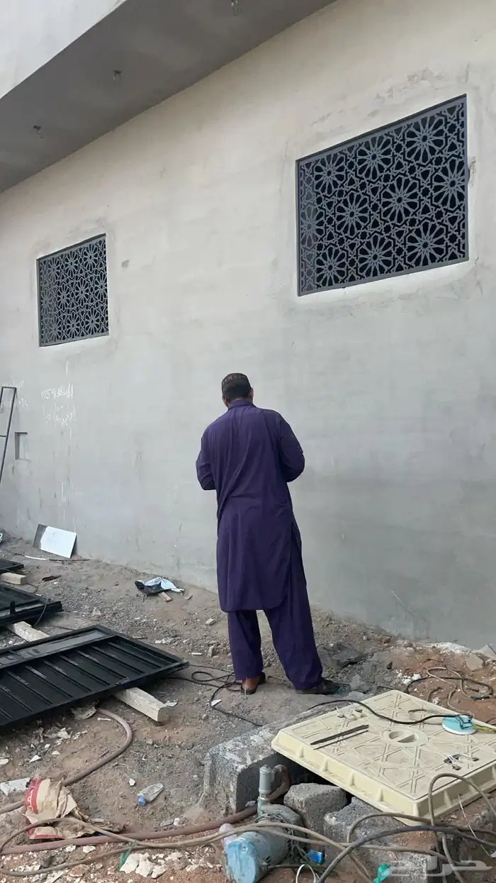 باب حديد دربزان ليزر  راميت 45