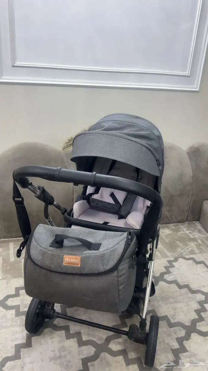 سرير نوم اطفال وعربيه اطفال 8