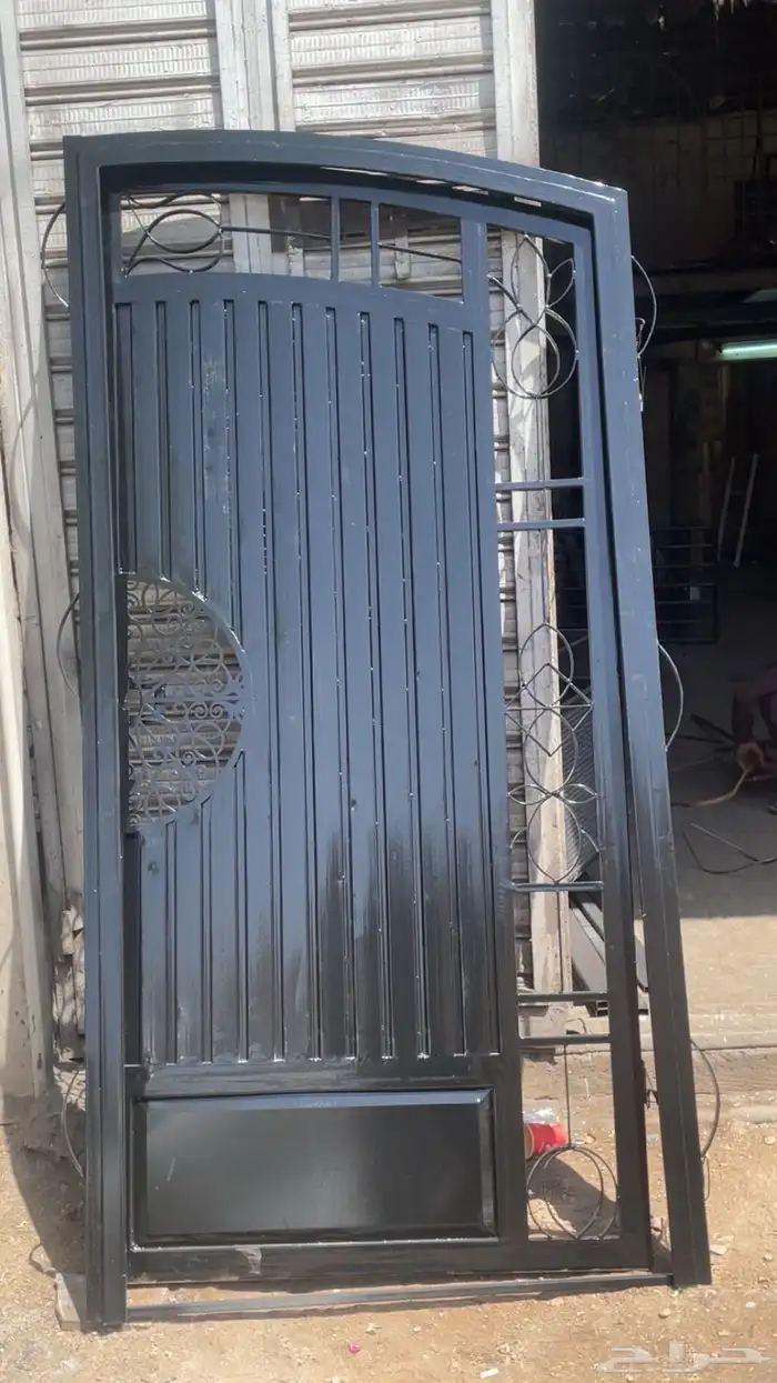 باب حديد دربزان ليزر  راميت 27