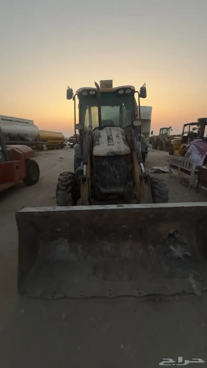 حفار JCB باك لودر العرجا 2012 2