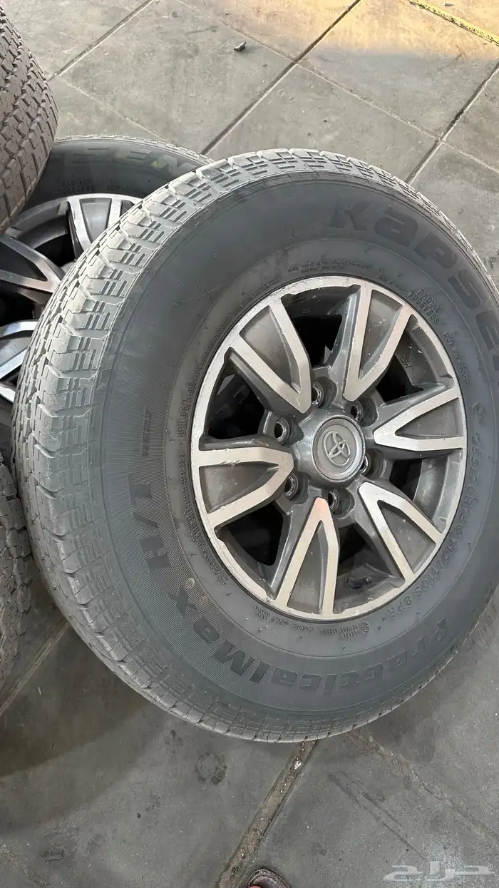 كفرات بجنوطهن دبل مقاس 15 للبيع 1