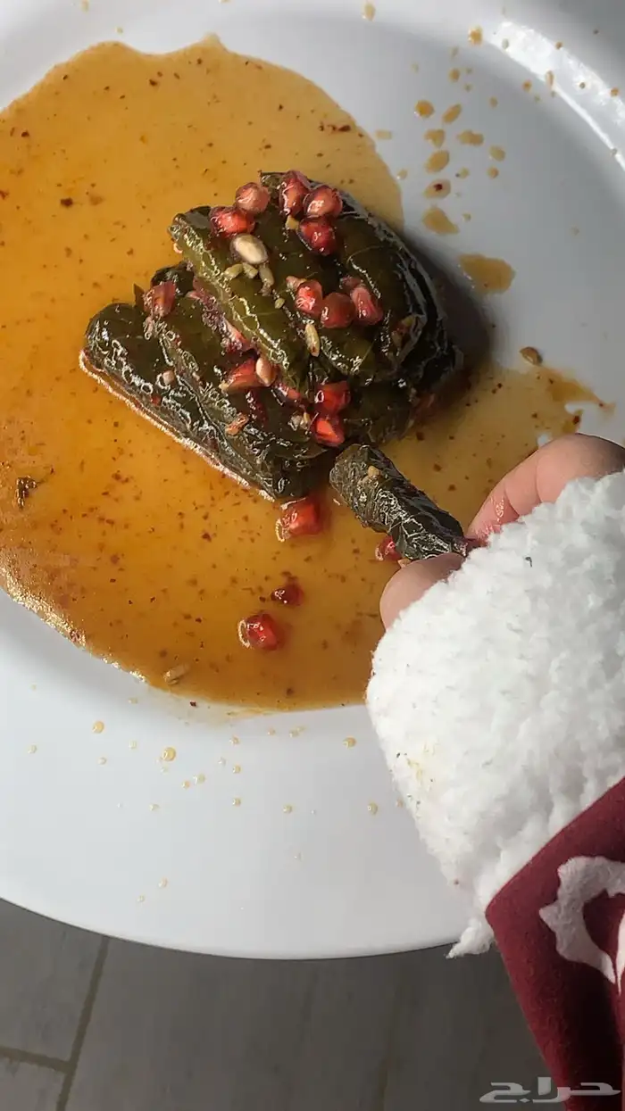 ورق عنب لذيذ وناطع من 25 ريال وفوق عندي توصيل 1