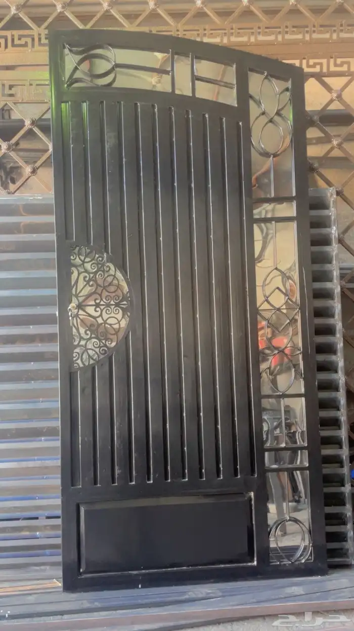 باب حديد دربزان ليزر  راميت 26