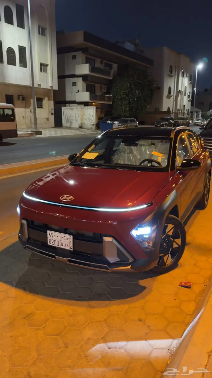 هونداي كونا كومفرت 2025 الممشي 2000 كم المطلوب 95 الف 2