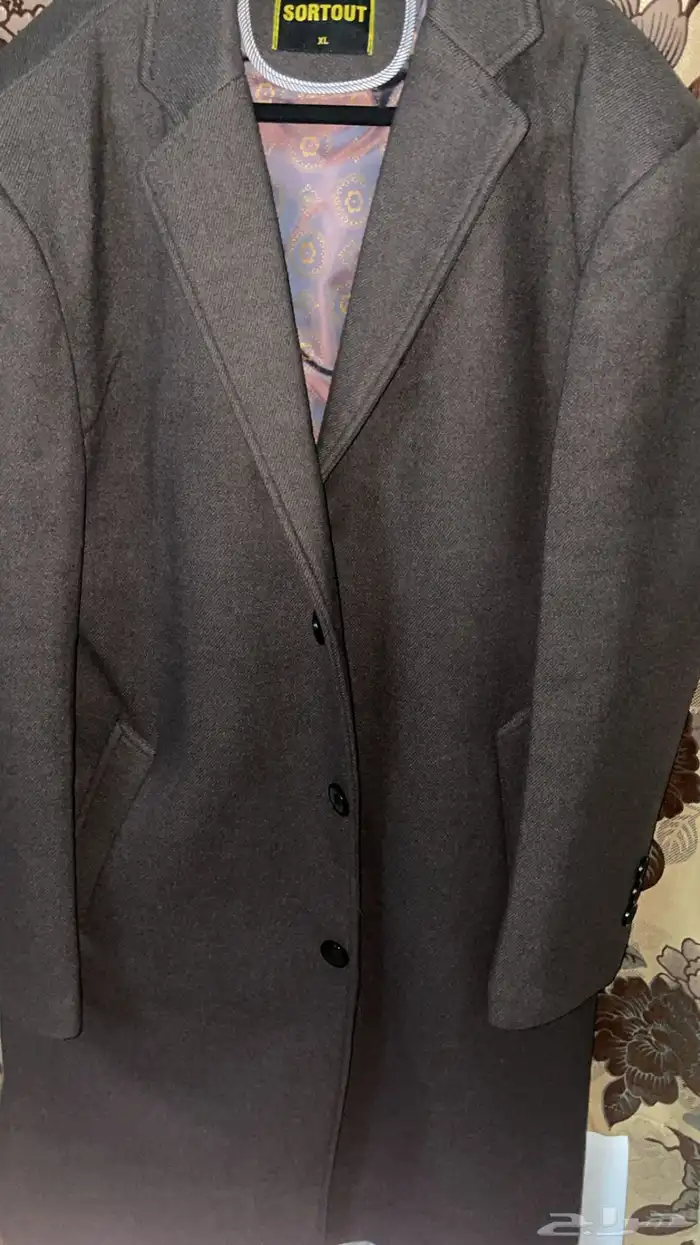 بالطو رجالي شتوي جديد ولا لبسه اليوم شاريه 3