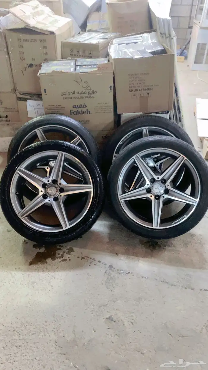 جنوط مرسيدس اصلي وكالة 0