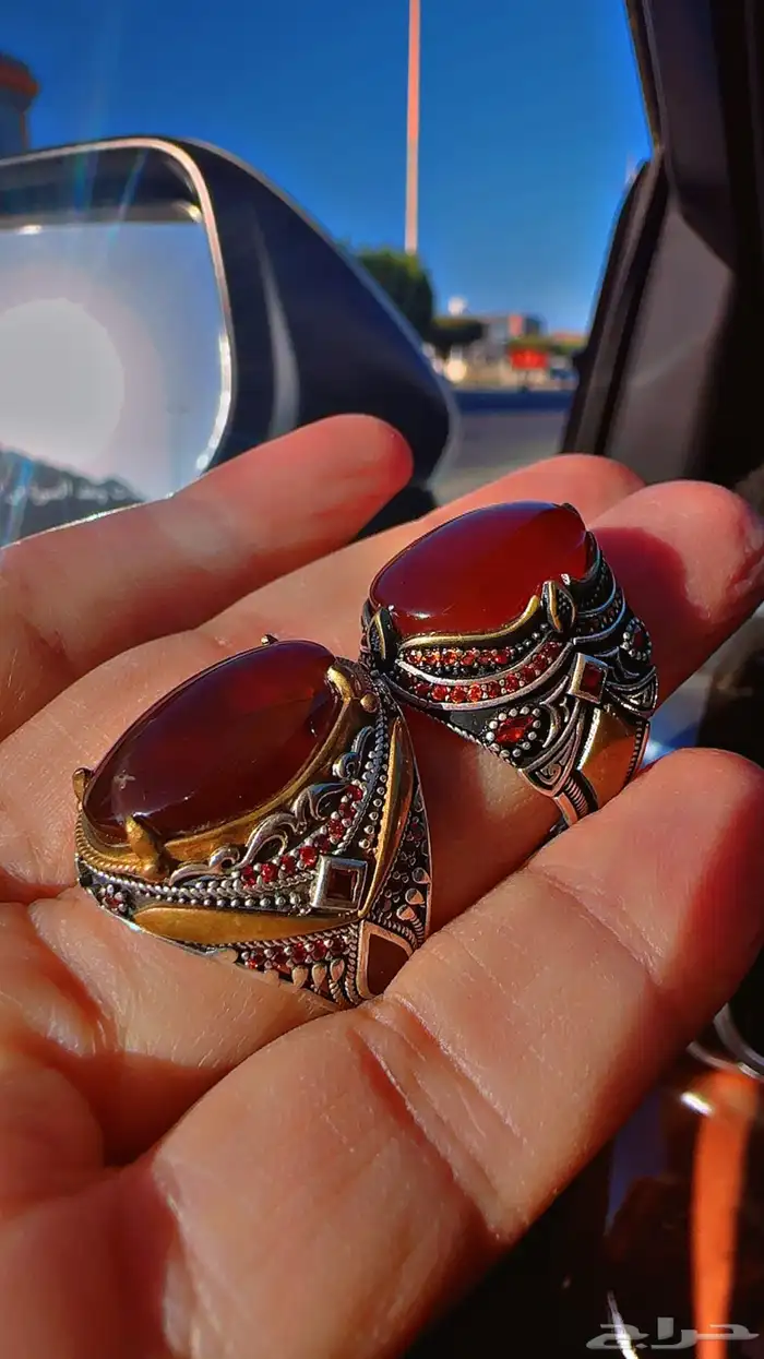 خواتم عقيق ونوادر 57