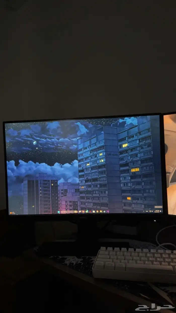 شاشة BenQ GW2381 مقاس 22.5 بوصة  نظيفة وسليمة 100 0