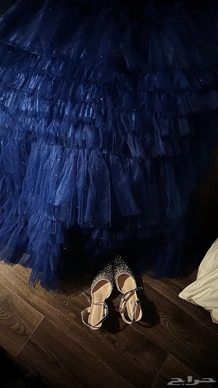 فستان مستعمل مره وحده جديد متجر ماقلا مقاس S 2