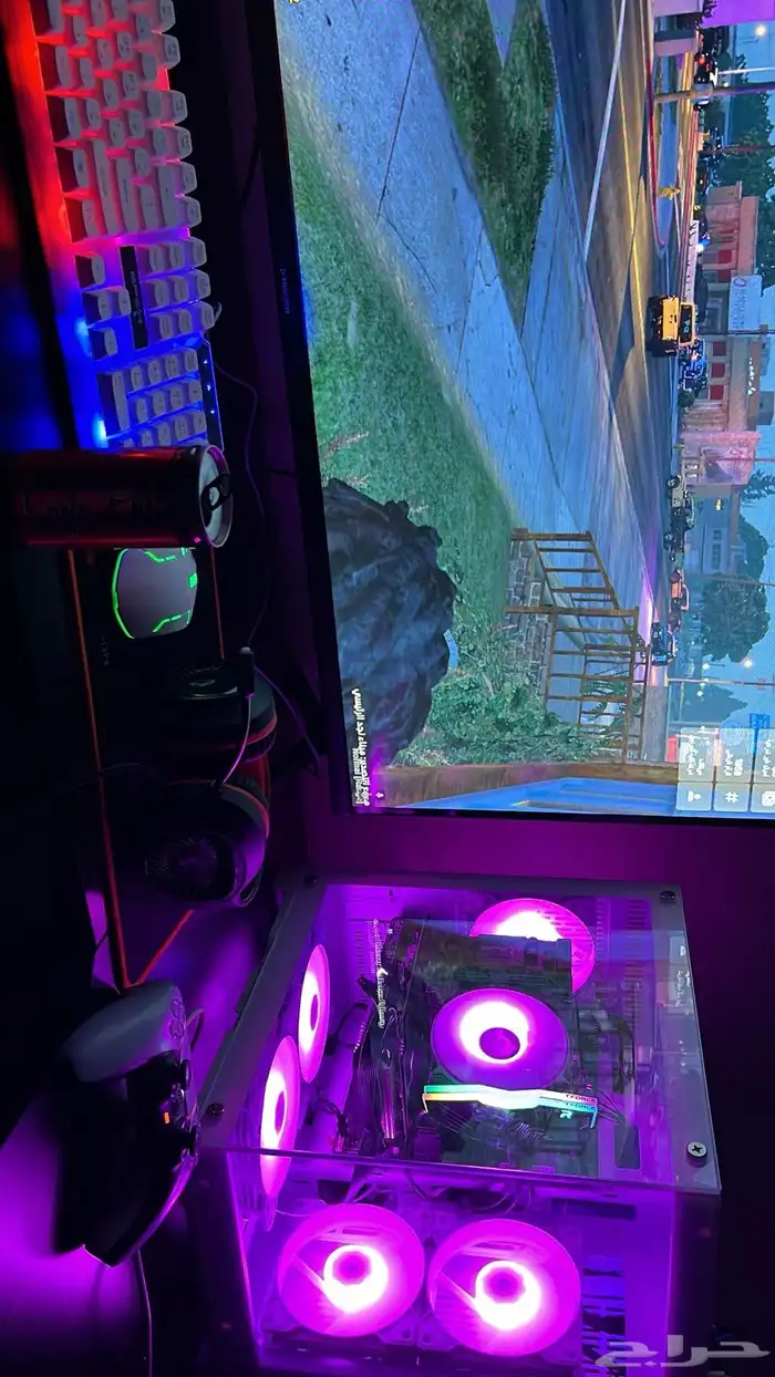 بيسي قيمنق كرت3050 الرمات 16 المعالج i5 التيار T1 ع اسوم 4