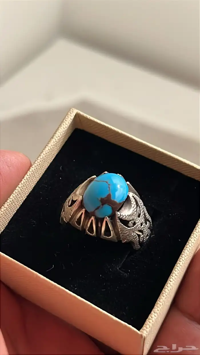 خاتم رجالي فيروز 1
