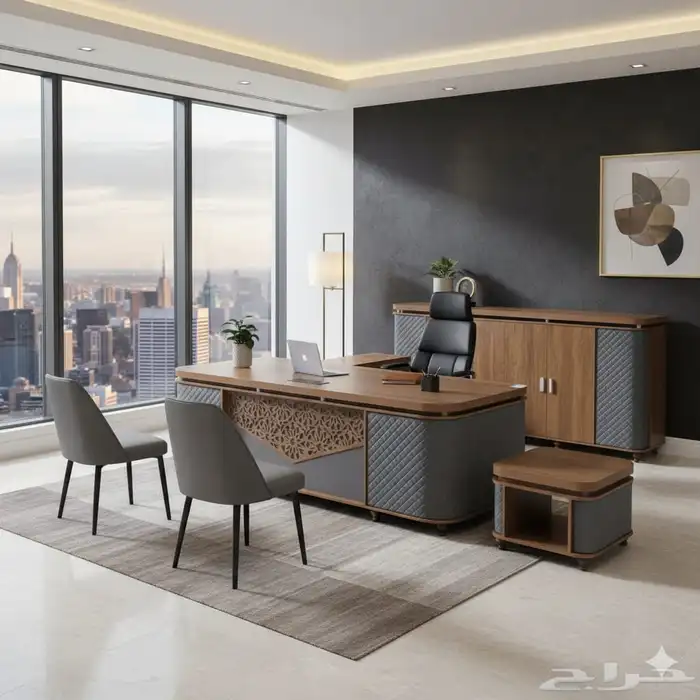 مكاتب فخمة بتصاميم عصرية تناسب جميع الاذواق 3