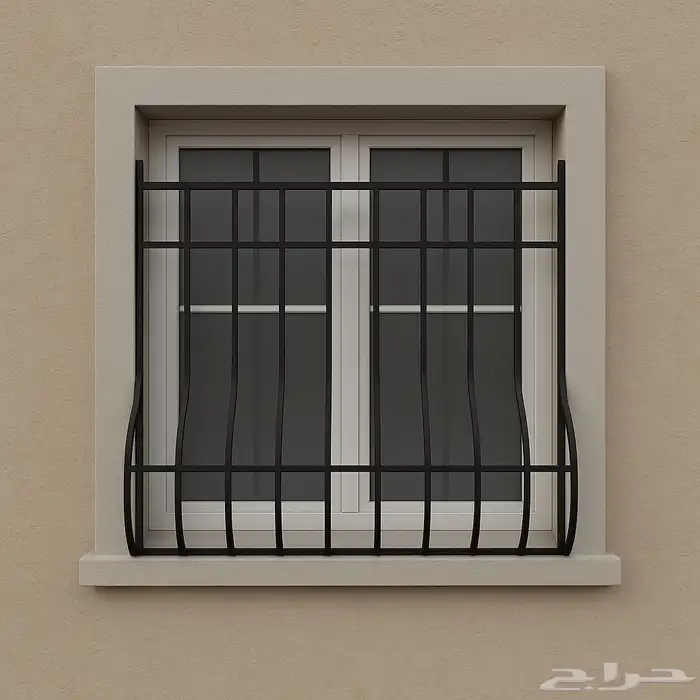 ابواب حديد بيبان فلل بيبان حديد درابزين إستيل 1