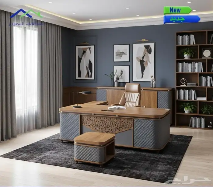 مكاتب فخمة بتصاميم عصرية تناسب جميع الاذواق 6