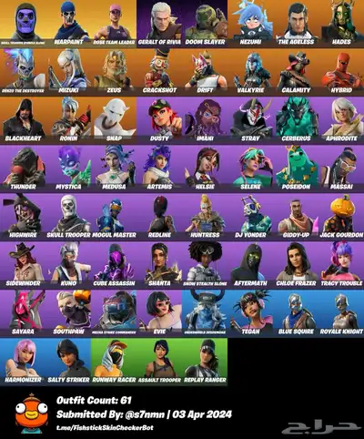 حساب سكلتون index