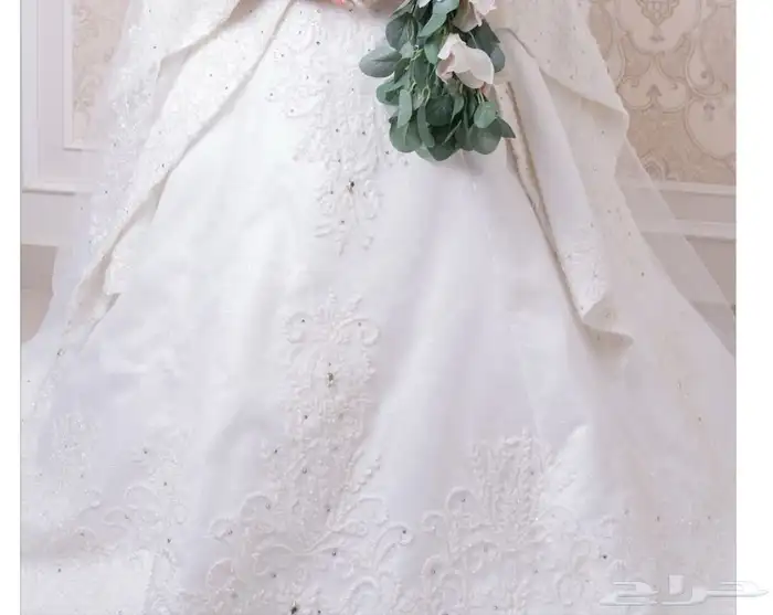 فستان زواج تفصيل خاص قماش و موديل اخذته ب 10 الف 0