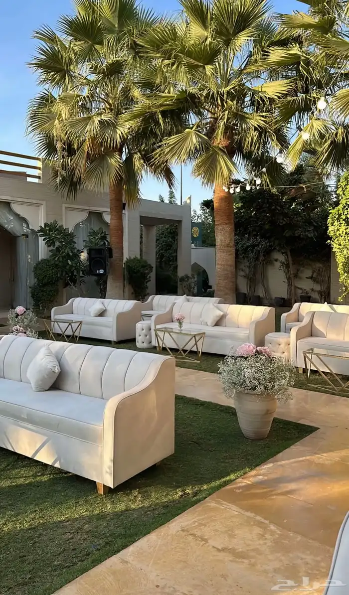 تاجير عقود كهربائية تاجير طاولات استقبال تاجير كنب بيت شعر 4