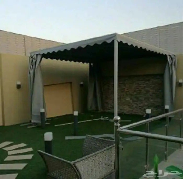 مظلات جلسات مظلات سيارات سواتر حداده أبواب شبابيك دربزين بي 6