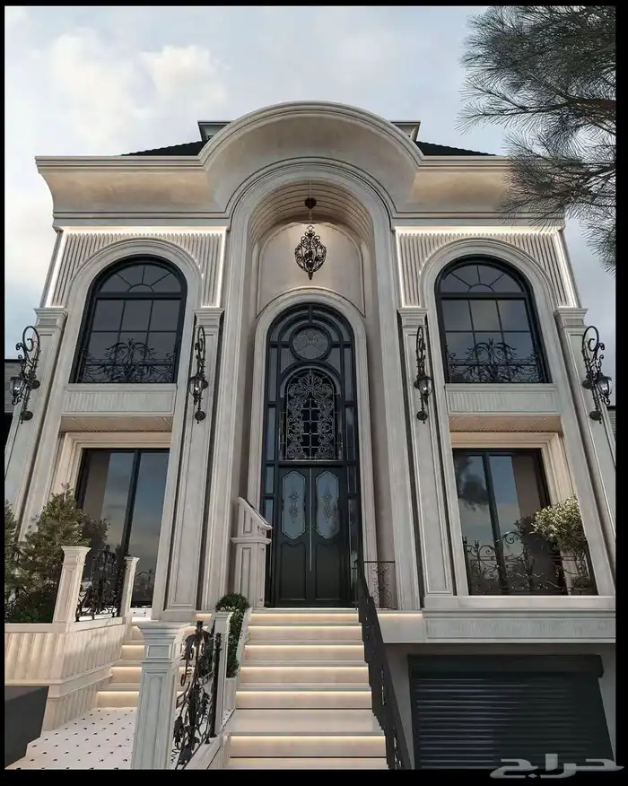 ديكورات خارجيه جي ارسي جبس فرنسي 3