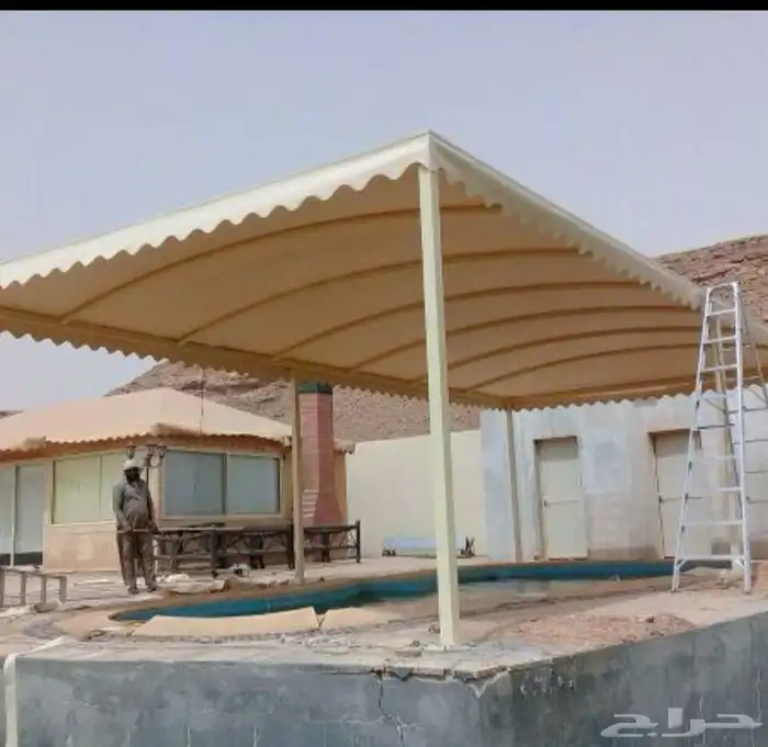 مظلات جلسات مظلات سيارات سواتر حداده أبواب شبابيك دربزين بي 1