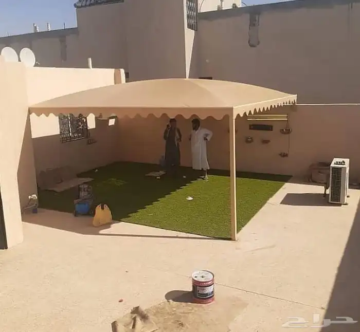 مظلات جلسات مظلات سيارات سواتر حداده أبواب شبابيك دربزين بي 4