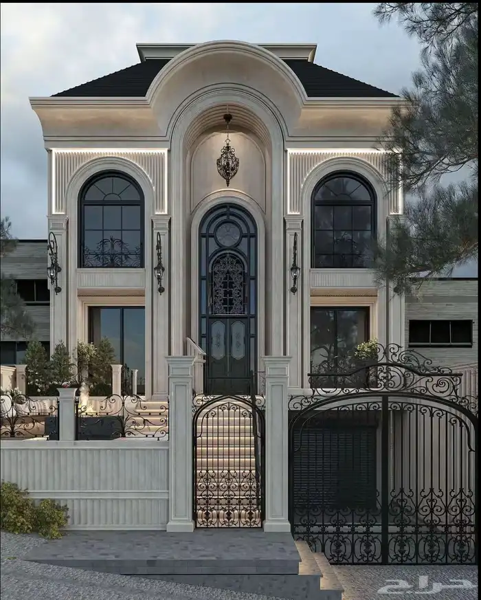 ديكورات خارجيه جي ارسي جبس فرنسي 4