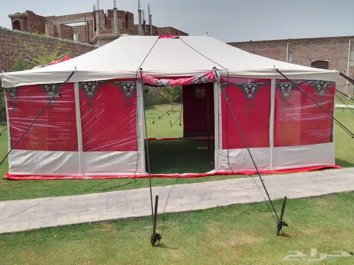 بيوت شعر جديدة ابيض واسود جميع المقاسات وخيم 34