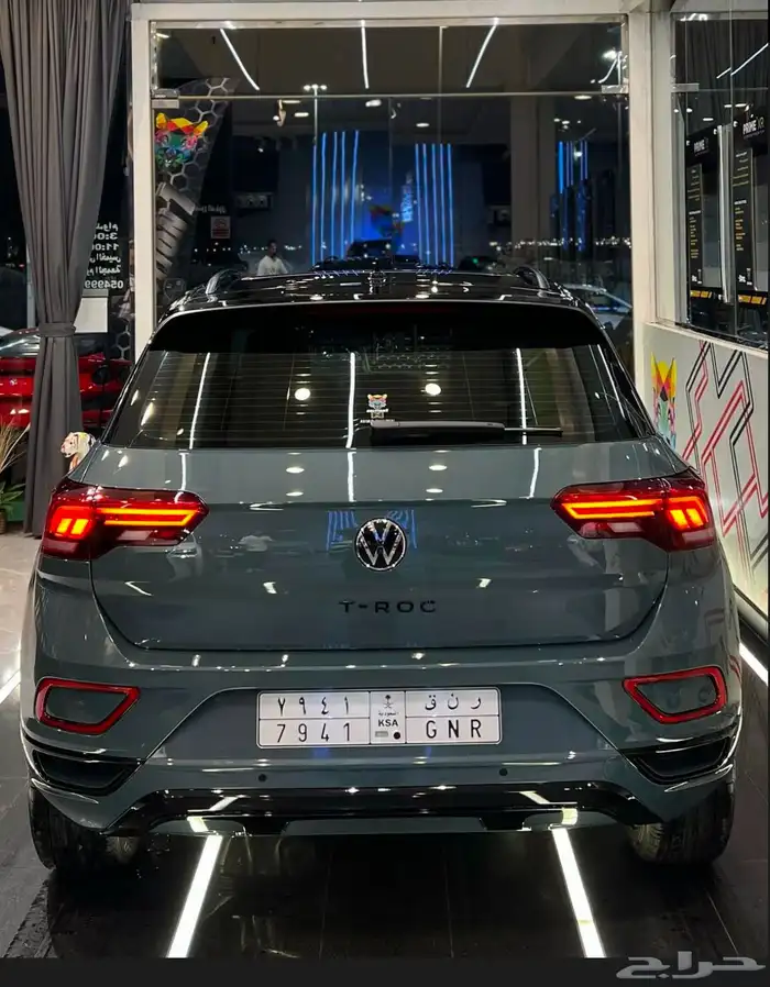 تي روك volkswagen T-ROC 2024 black style 1