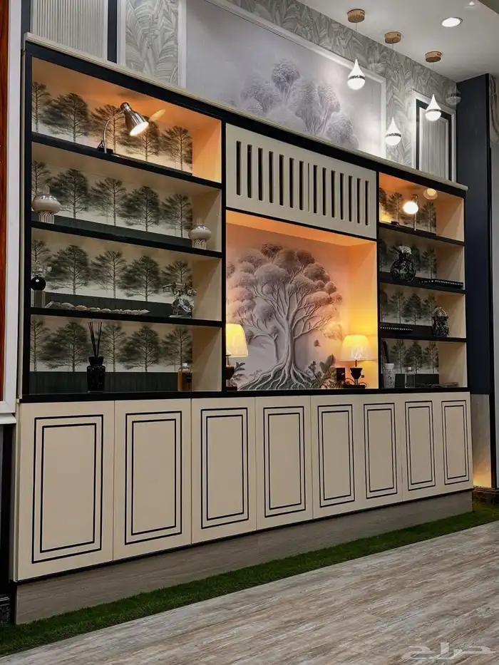 معلم ورشه نجاره مودرن لتفصيل الأبواب وغرف النوم والديكورات 40