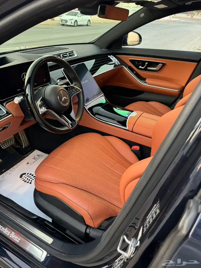 مرسيدس 2022 S450 على حال الوكاله 10