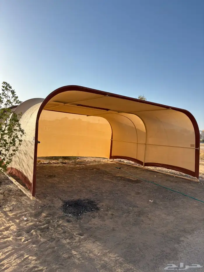 مظلة نفق سيارة واحدة وسيارتين 6