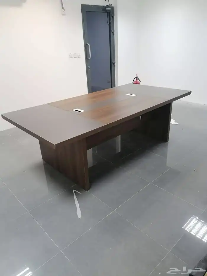 جديد مكتب مدير مكتب موظفين طاولة اجتماع كراسي كاونتراستقبال 13