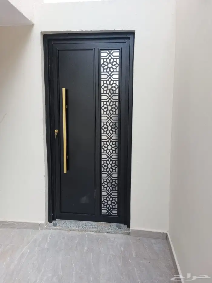 باب حديد دربزان ليزر  راميت 77