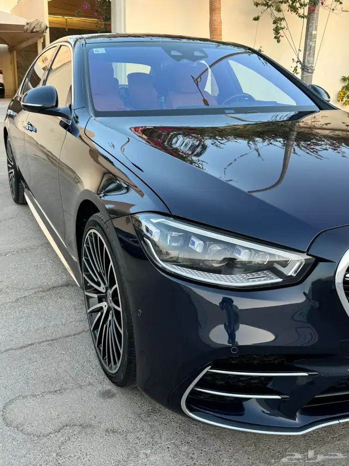 مرسيدس 2022 S450 على حال الوكاله 13