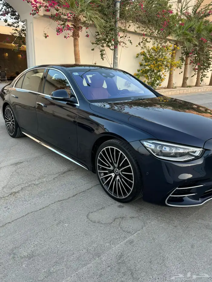 مرسيدس 2022 S450 على حال الوكاله 0